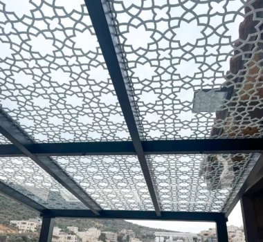 פרגולה זכוכית Glass Roof – כפר עראבה