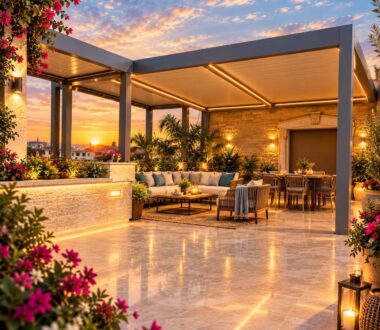 pergola rafafot mirpeset gag - סמארט פרגולה
