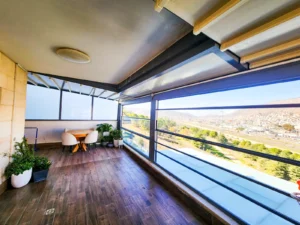 פרגולה חשמלית PVC - כרמיאל