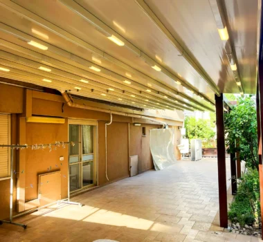 פרגולה חשמלית PVC – נוף הגליל